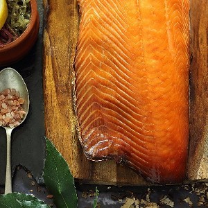 Barbecued Hot Smoked Salmon